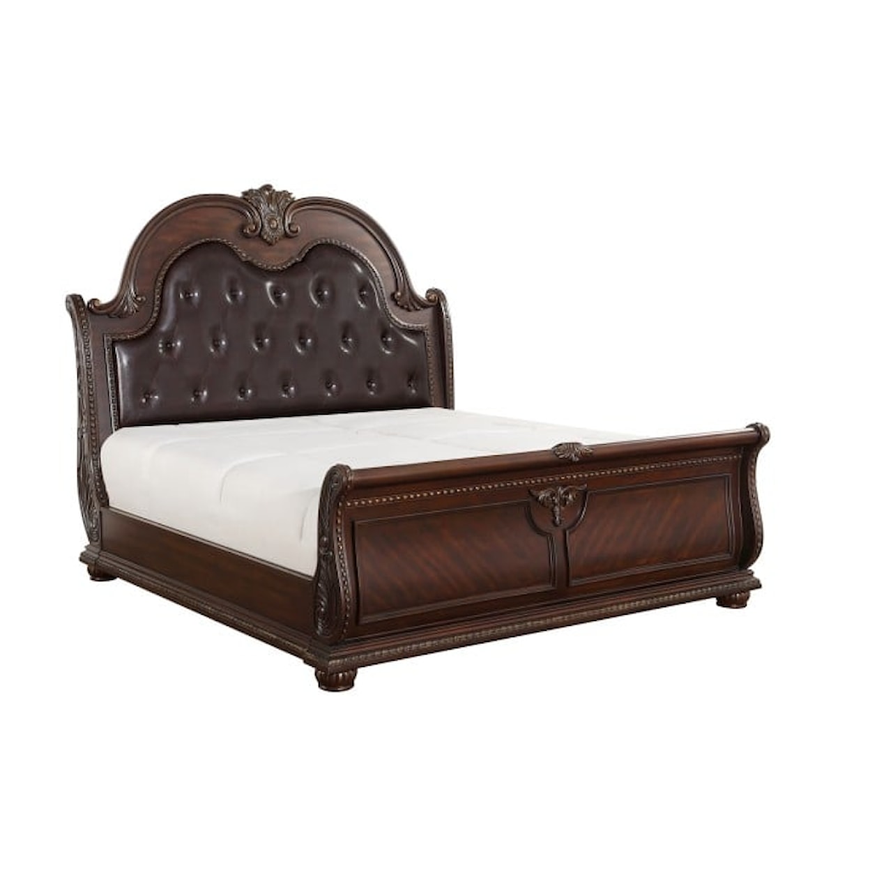 Homelegance Furniture Cavalier Eastern King Sleigh Bed