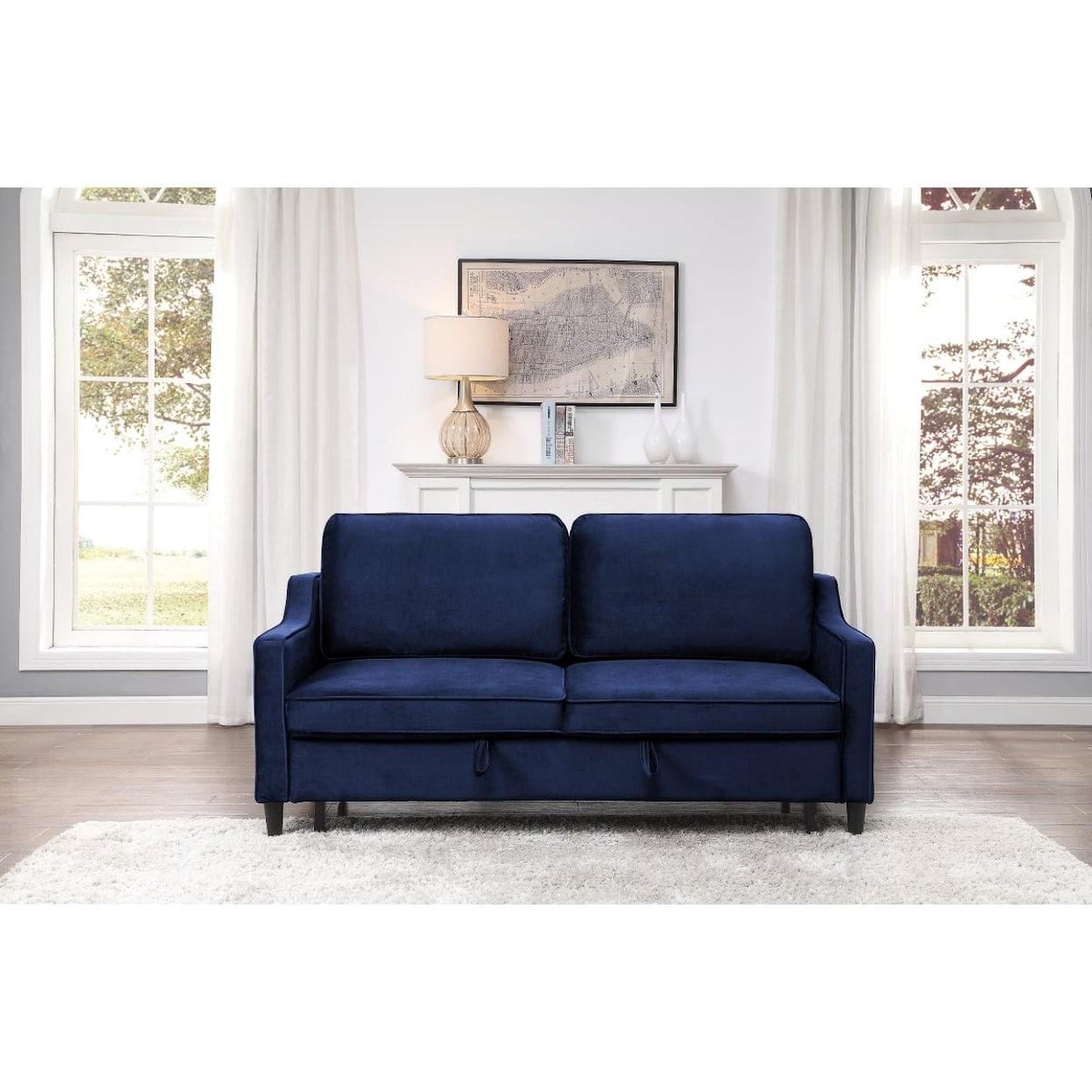 Homelegance Adelia Convertible Sofa