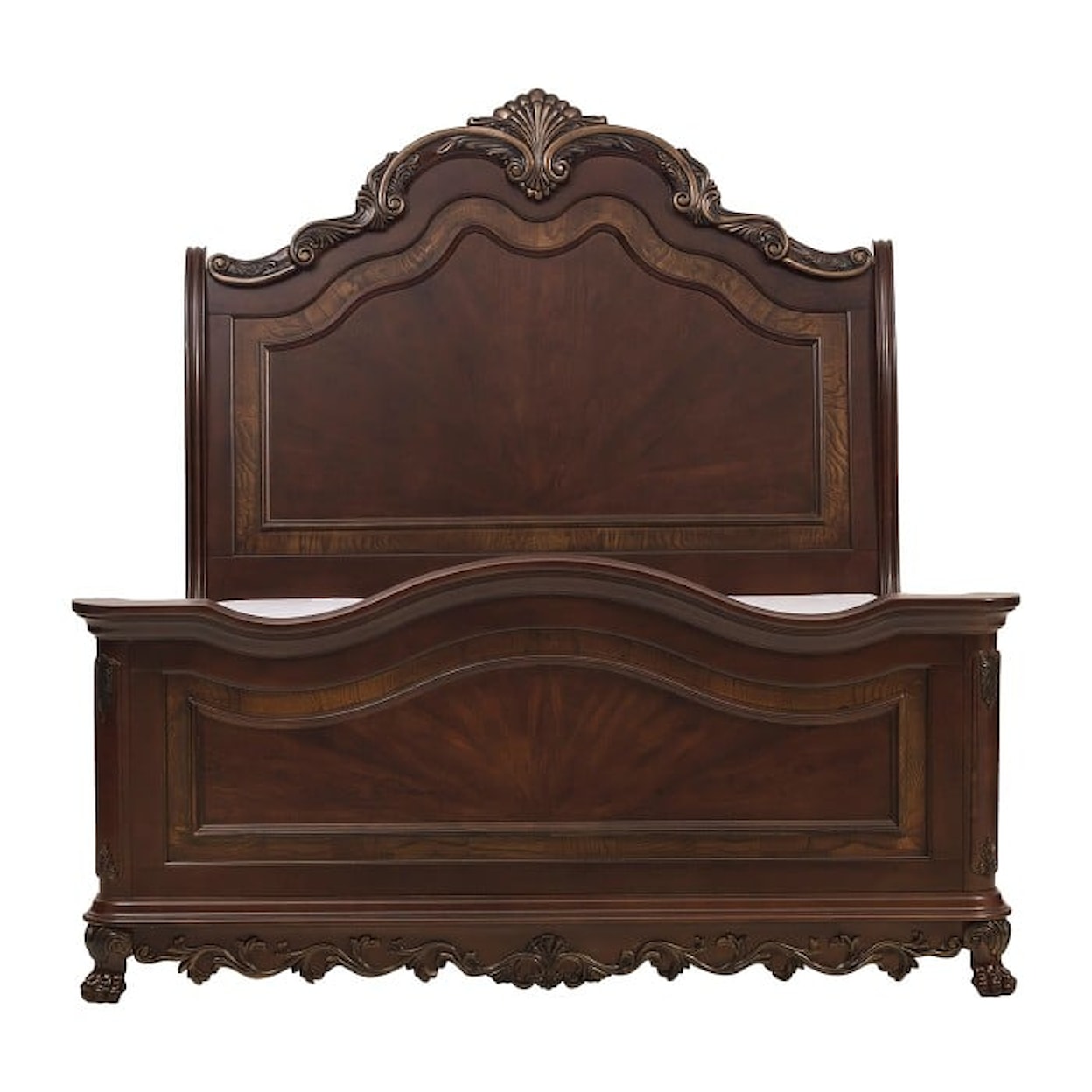 Homelegance Furniture Deryn Park Eastern King Sleigh Bed