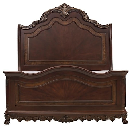 Queen Sleigh Bed