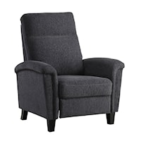 Transitional Push Back Reclining Chair