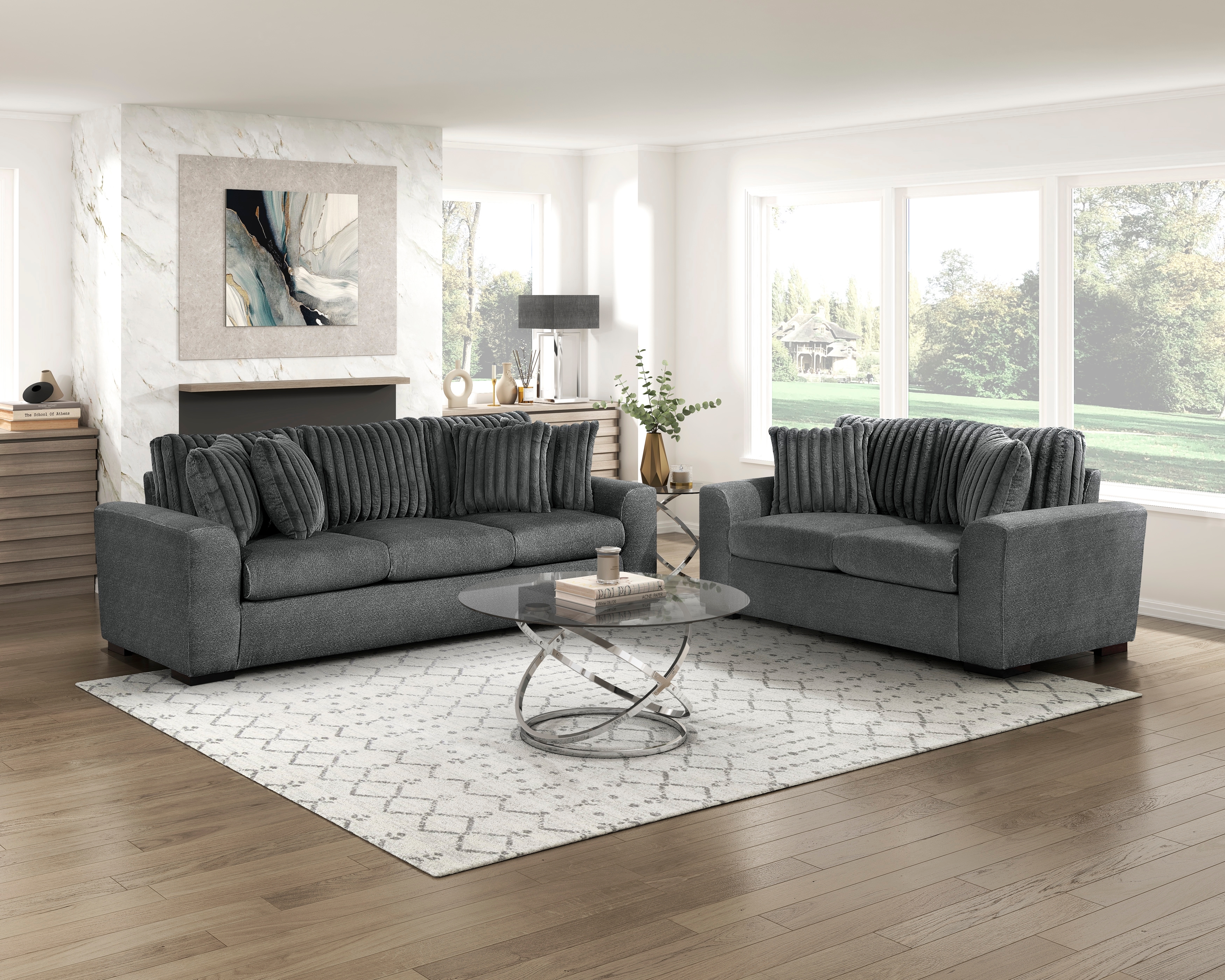 Homelegance Athena Loveseat