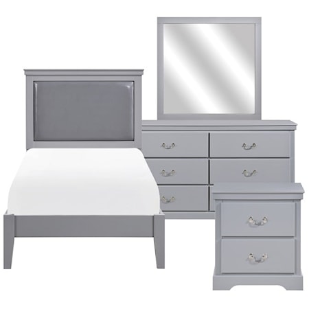 4-Piece Twin Bedroom Set