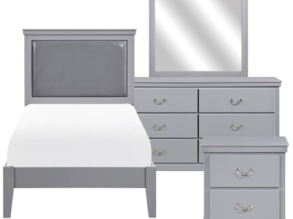 4-Piece Twin Bedroom Set