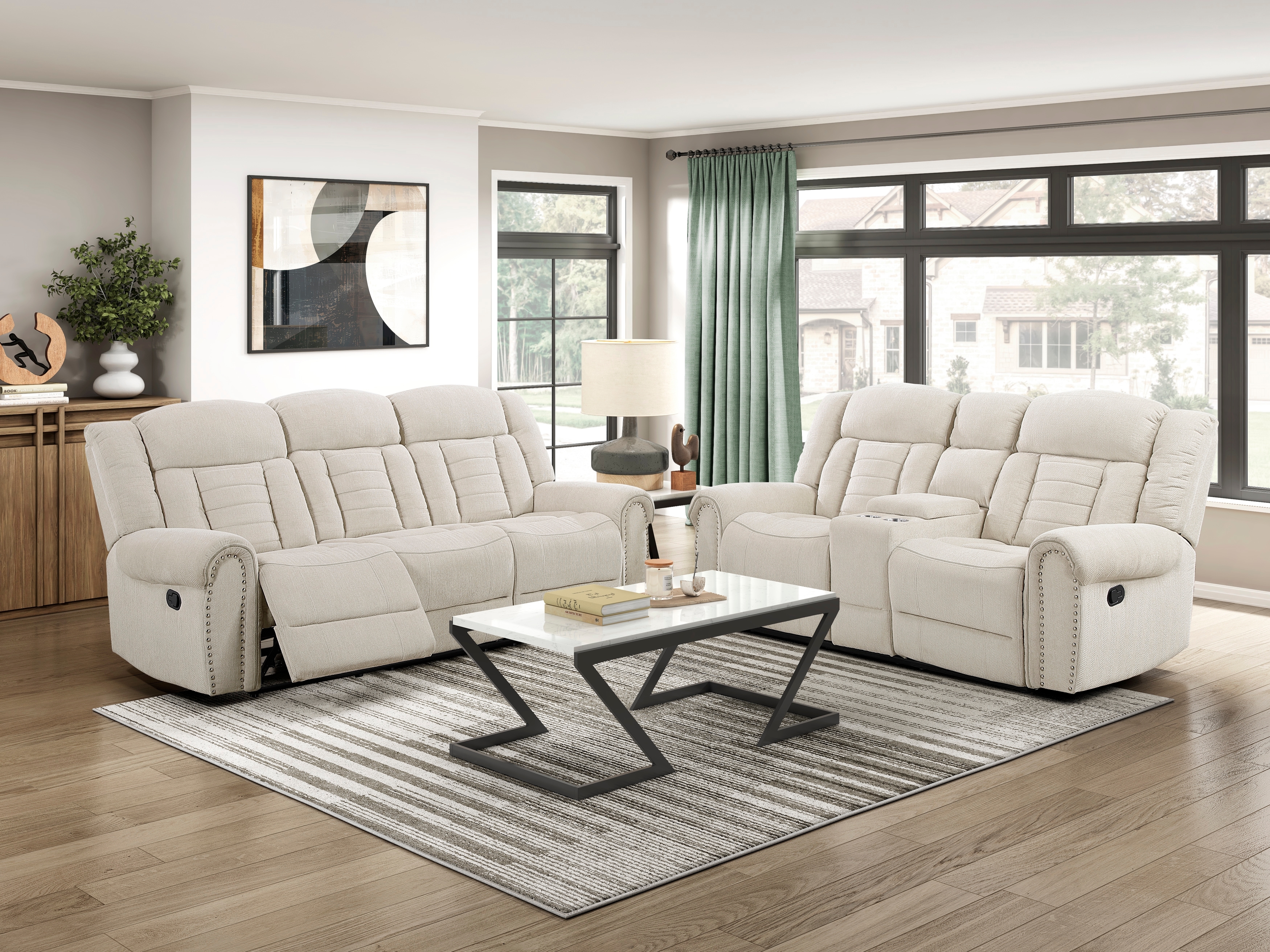 Manual Reclining Sofa