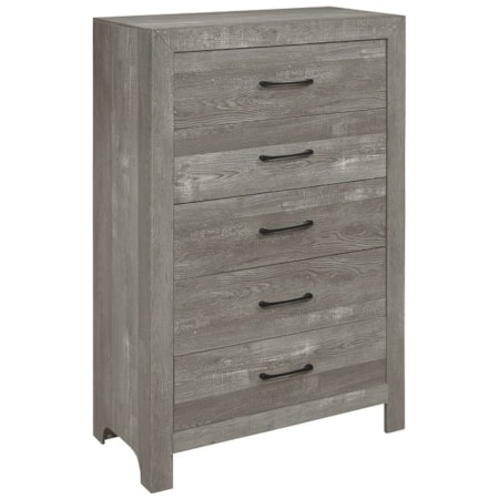 5-Drawer Bedroom Chest