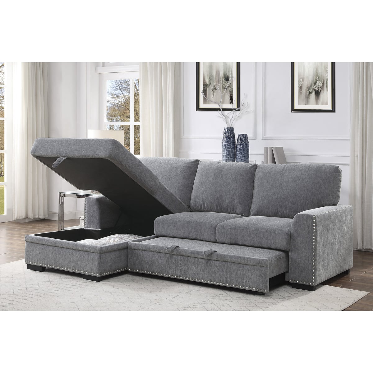 Homelegance Morelia 2-Piece Sectional Sofa