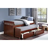 Homelegance Rowe Twin/Twin Bed with Storage Boxes