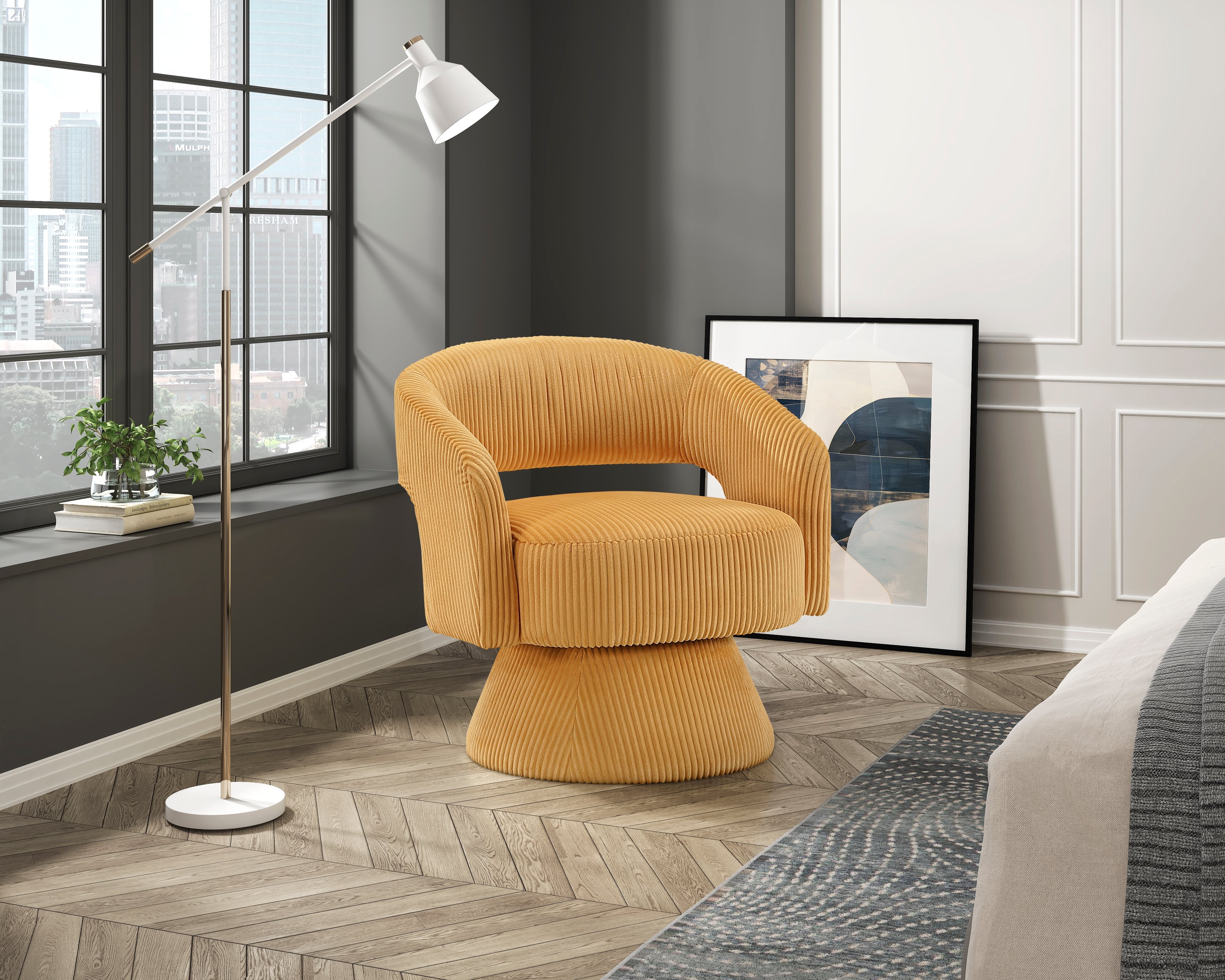 Homelegance Upton Swivel Accent Chair