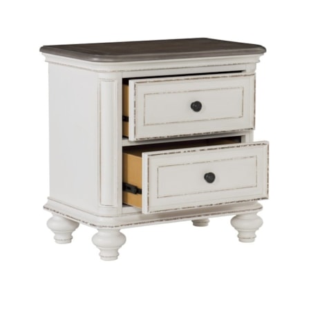 2-Drawer Nightstand