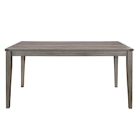 Contemporary Dining Table with Scratch Resistant Laminate