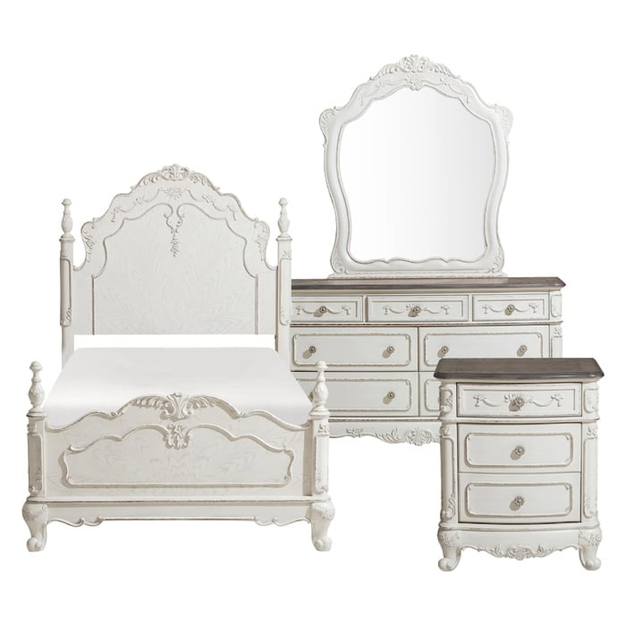 Homelegance Cinderella Twin Bedroom Set