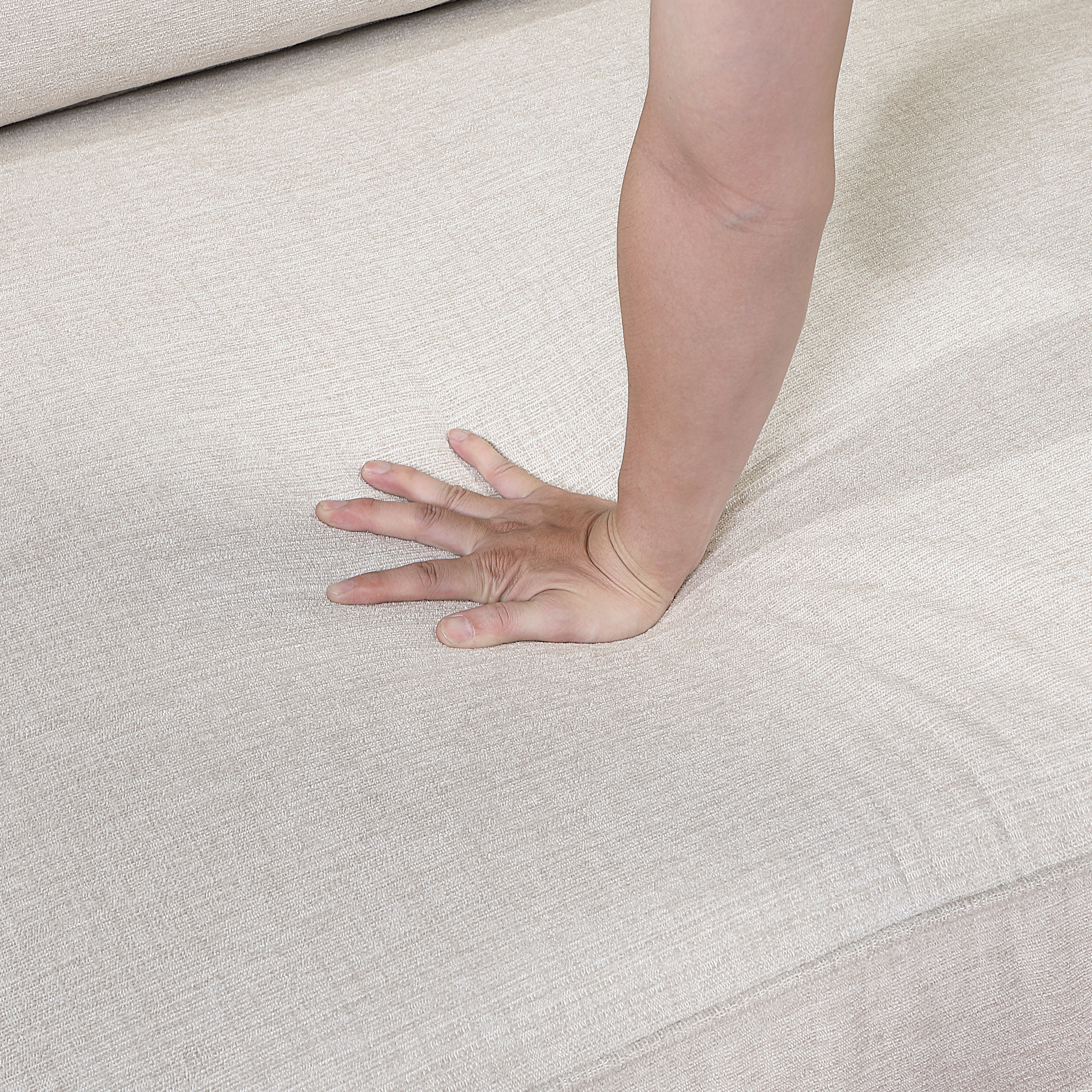 Homelegance Livia 51" Square Accent Ottoman