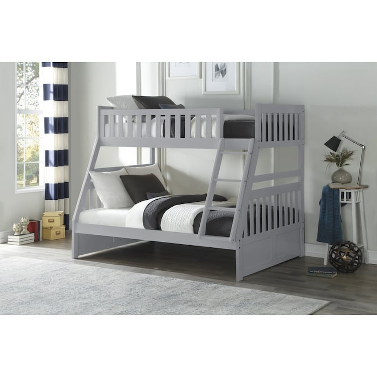 Homelegance Orion Twin/Full Bunk Bed