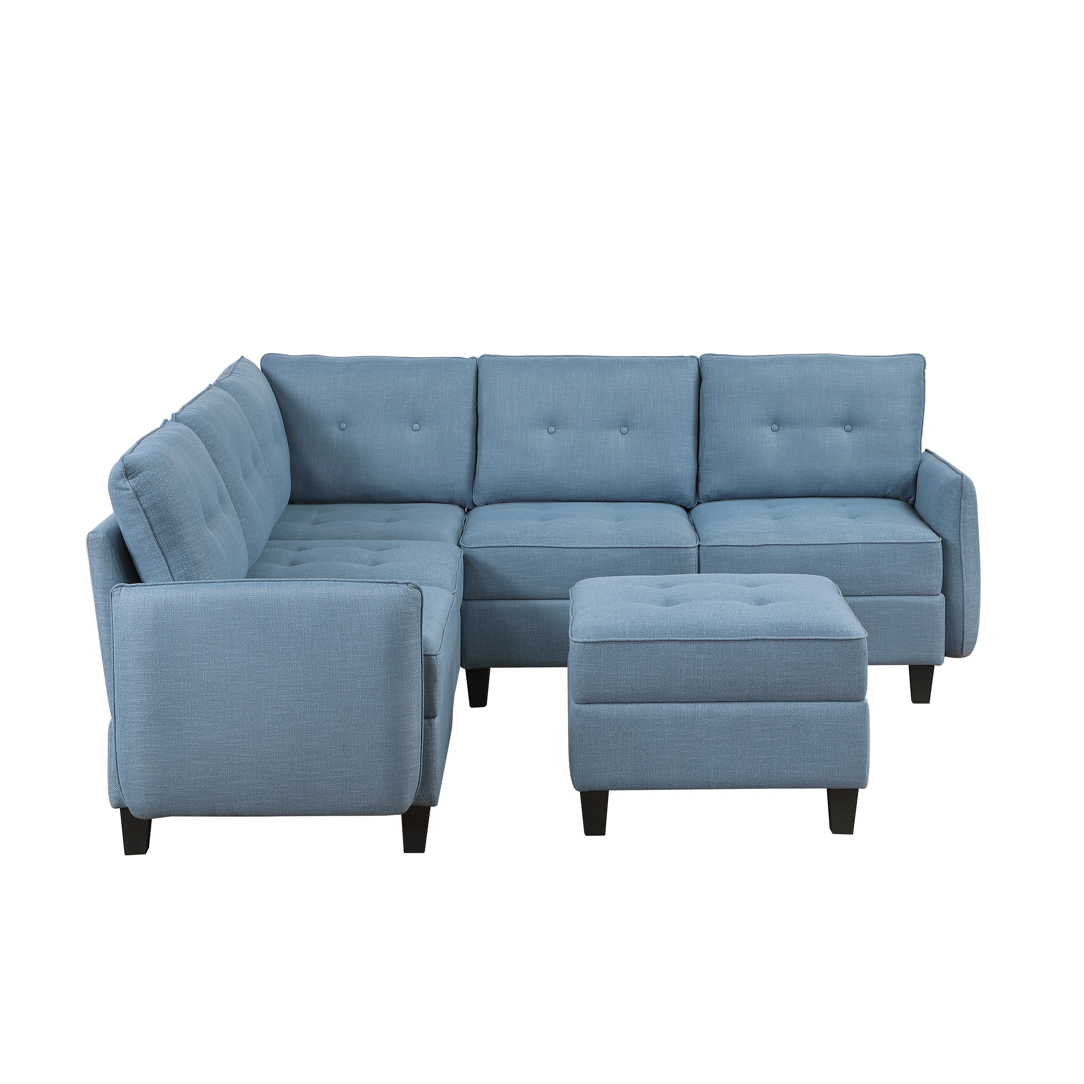 6-Piece Sectional Sofa with Storage
