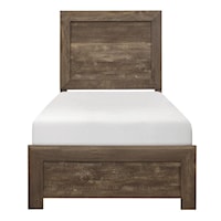 Rustic Modern Twin Bed in a Box