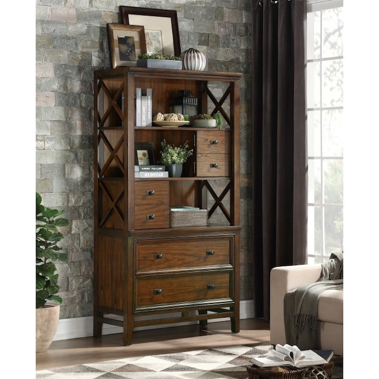 Homelegance Frazier Park Bookcase