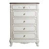 Homelegance Furniture Cinderella 5-Drawer Bedroom Chest