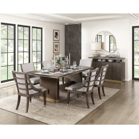 7-Piece Rectangular Dining Set
