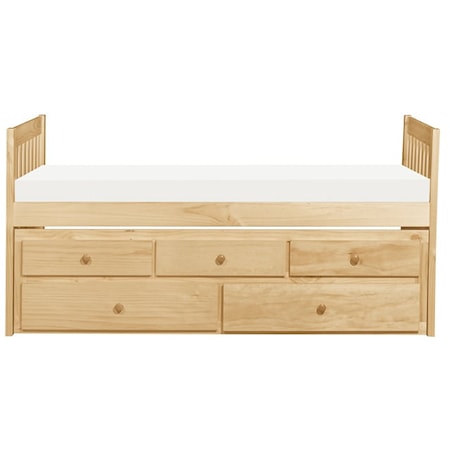 Twin/Twin Trundle Bed