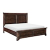 Homelegance Boone CA King  Bed with FB Storage