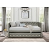 Homelegance Furniture Trill Daybed with Trundle & Button Tufting