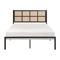 Transitional Full Platform Bed