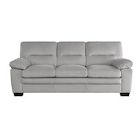 Contemporary Sofa with Pillow Arms