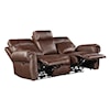 Homelegance Granville Double Reclining Sofa