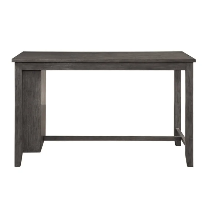Homelegance Timbre Transitional Counter Height Table with 3 Shelves ...