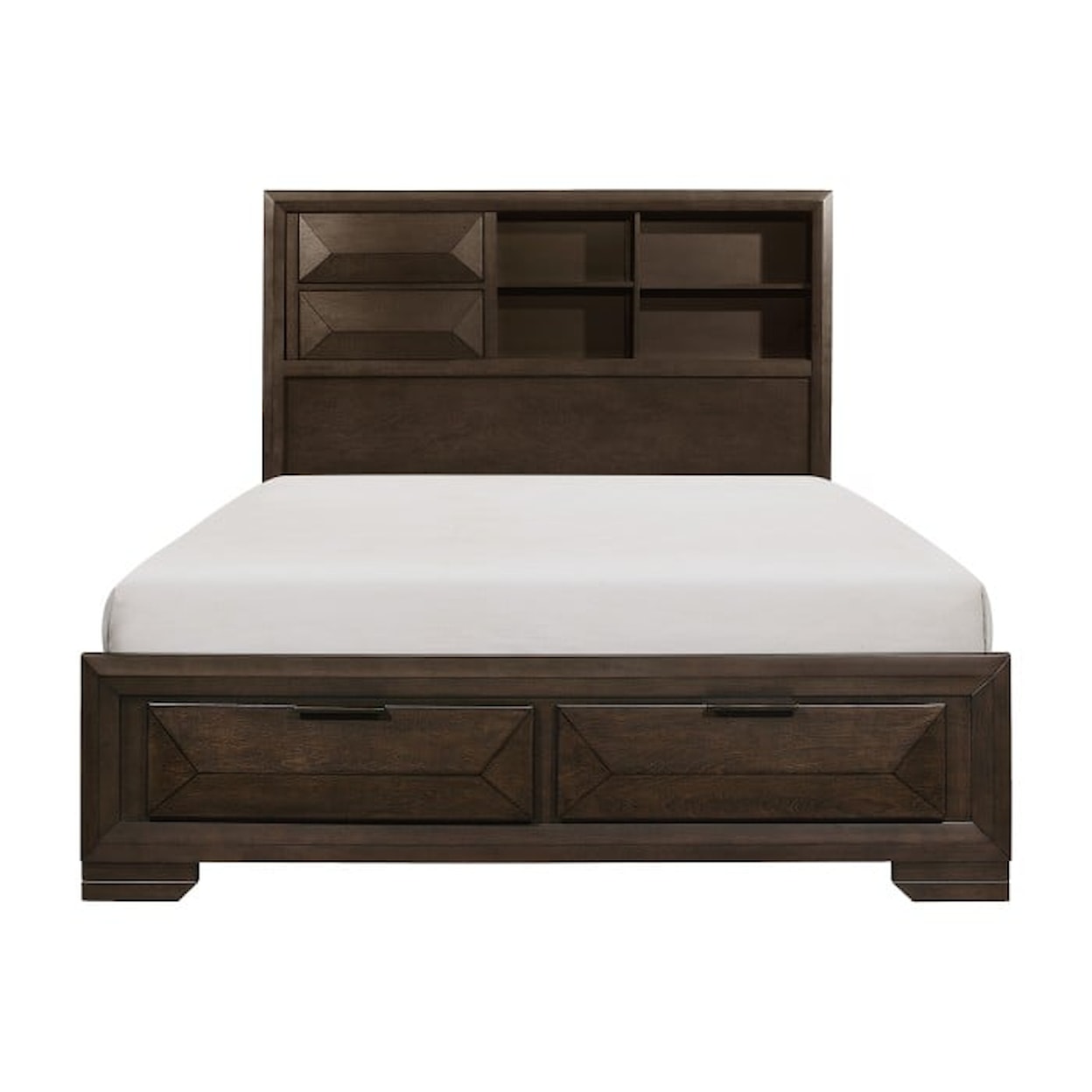 Homelegance Chesky Queen Platform Bed with Footboard Storage