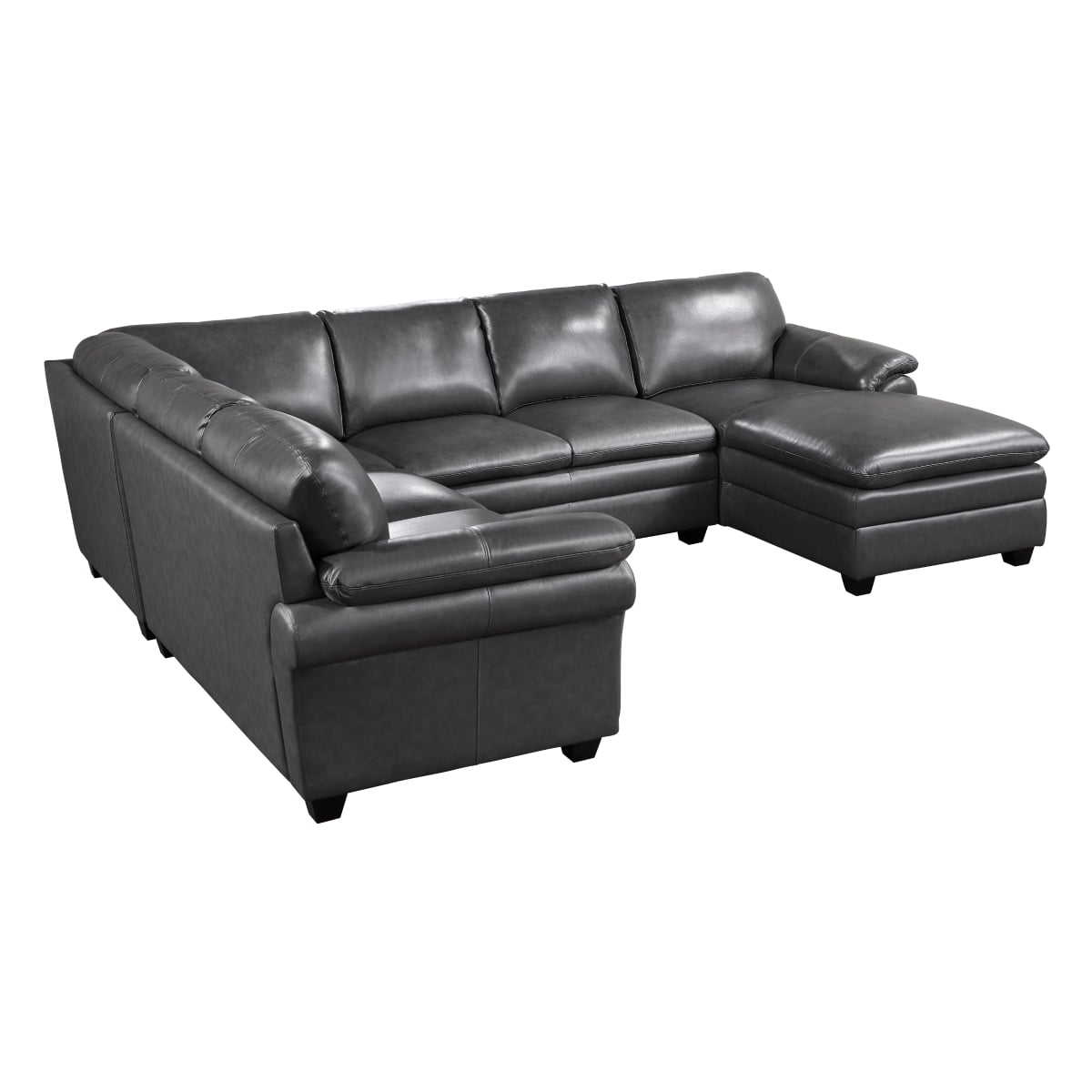 4-Piece Sectional with Right Chaise