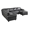 Homelegance Furniture Exton 4-Piece Sectional with Right Chaise