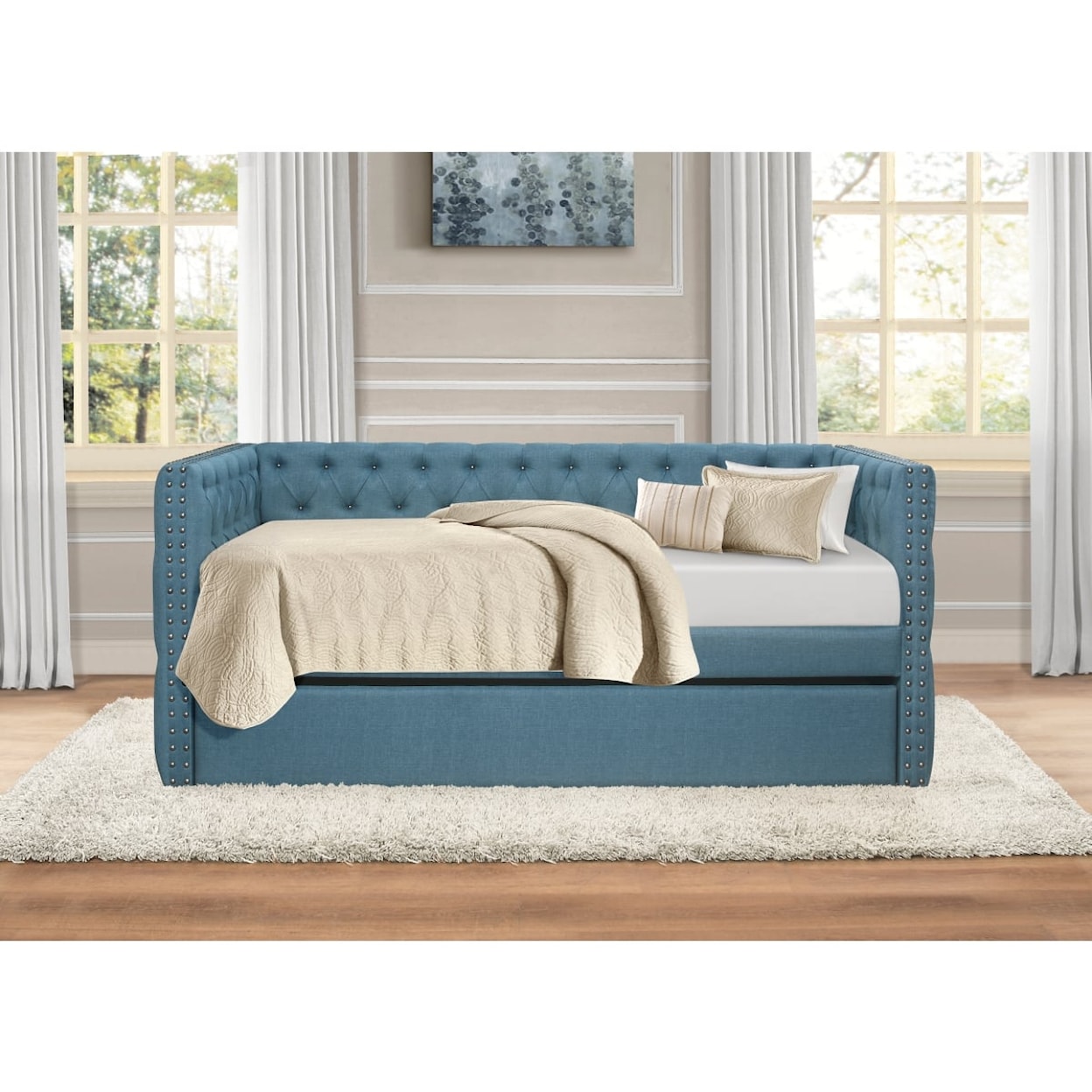 Homelegance Furniture Adalie Daybed with Trundle