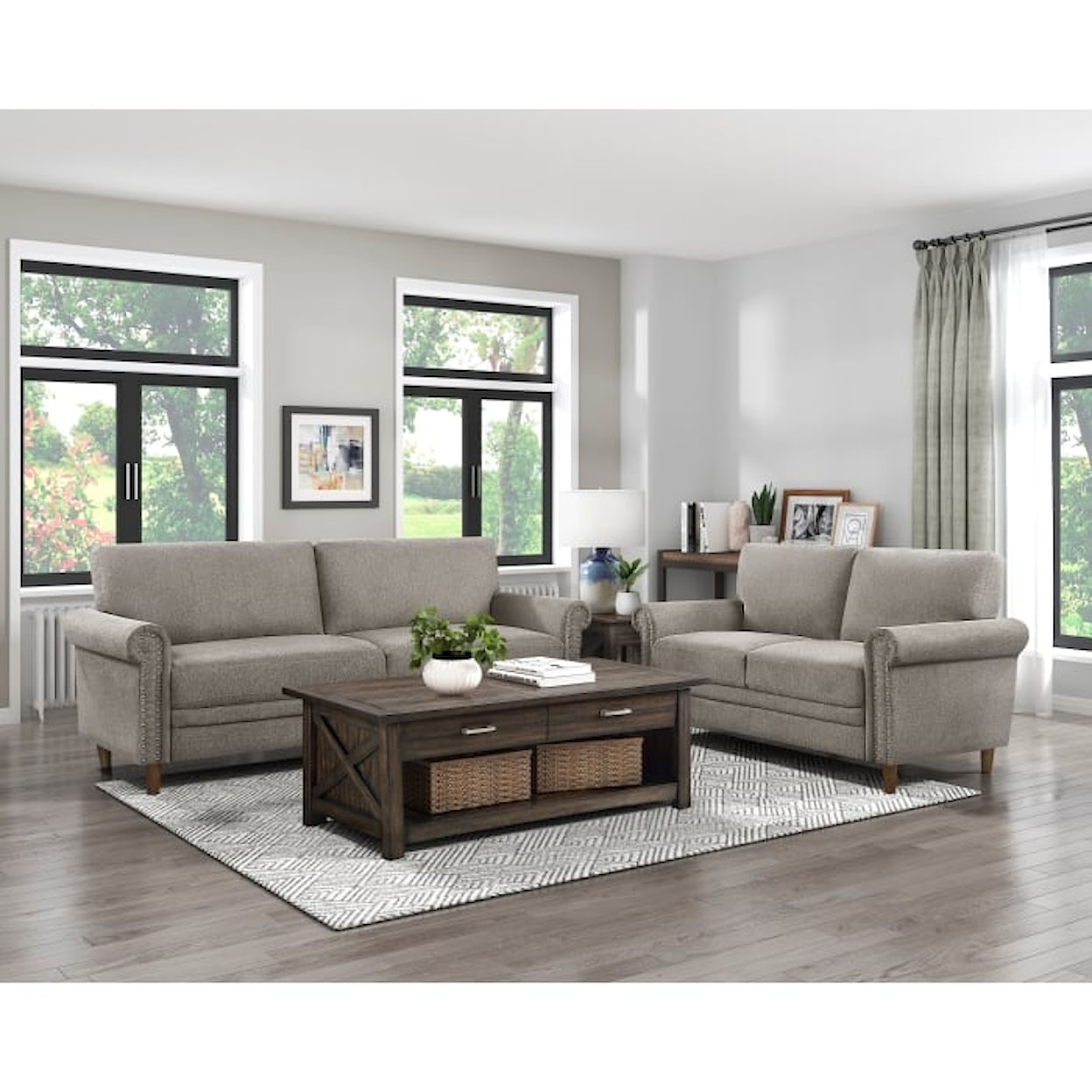 Homelegance Kinsale 2-Piece Living Room Set