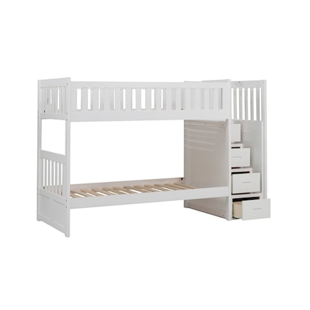 Twin/Twin Step Bunk Bed