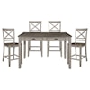 Homelegance Furniture Brightleaf 5-Piece Dining Set