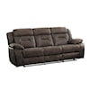 Homelegance Furniture Hill Madrona Double Reclining Sofa