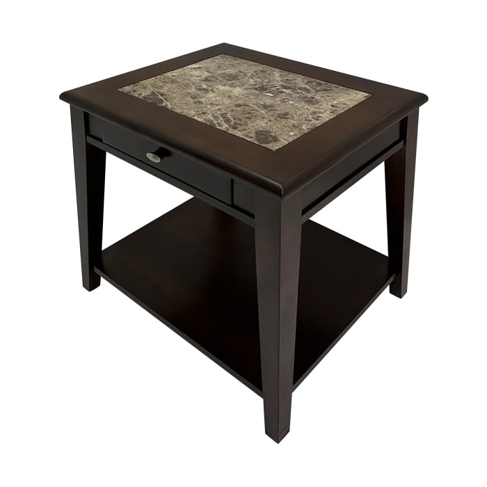 Single Drawer End Table