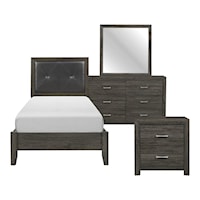 Contemporary 4-Piece Queen Bedroom Set