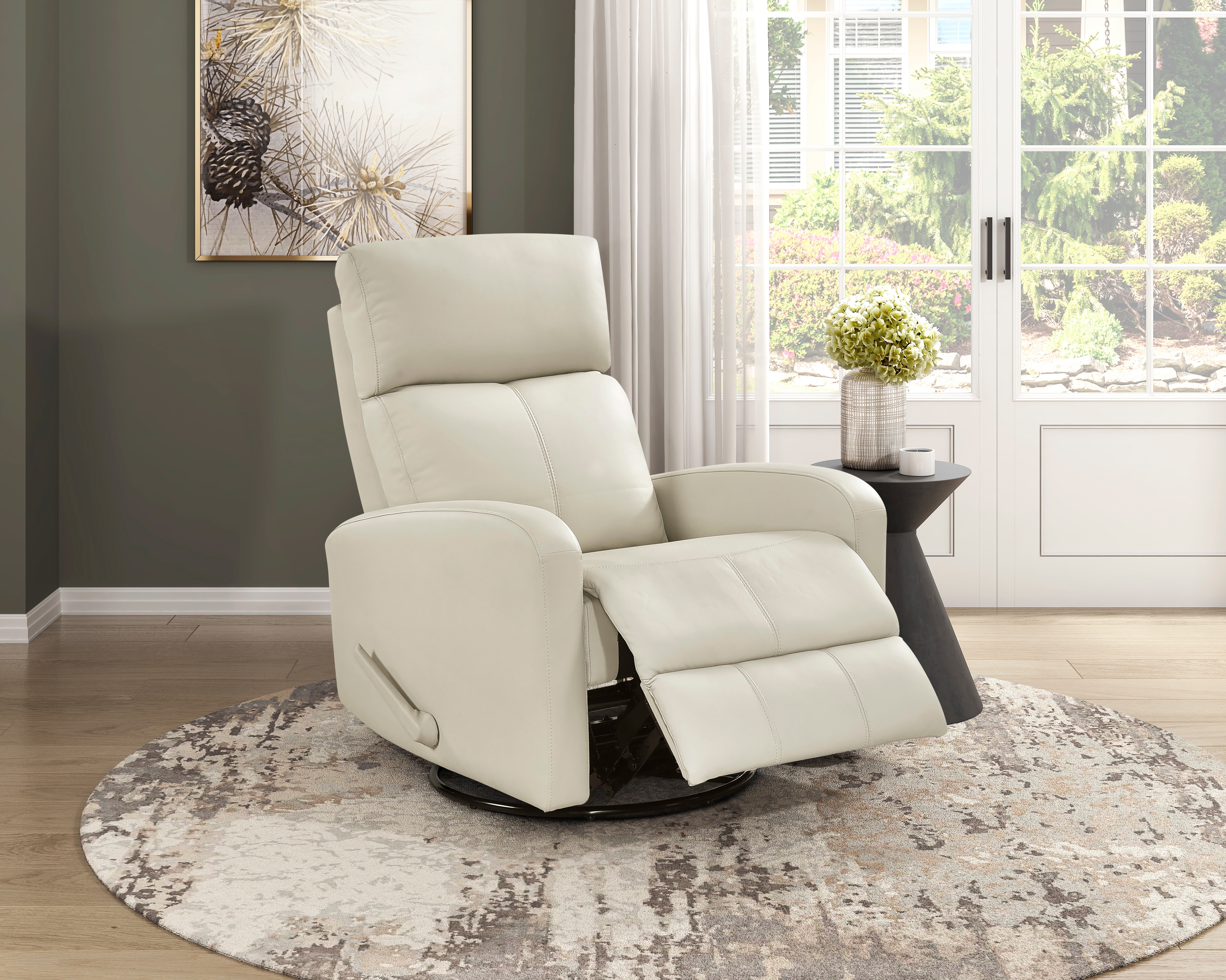Homelegance Sorrento Manual Swivel Glider Recliner