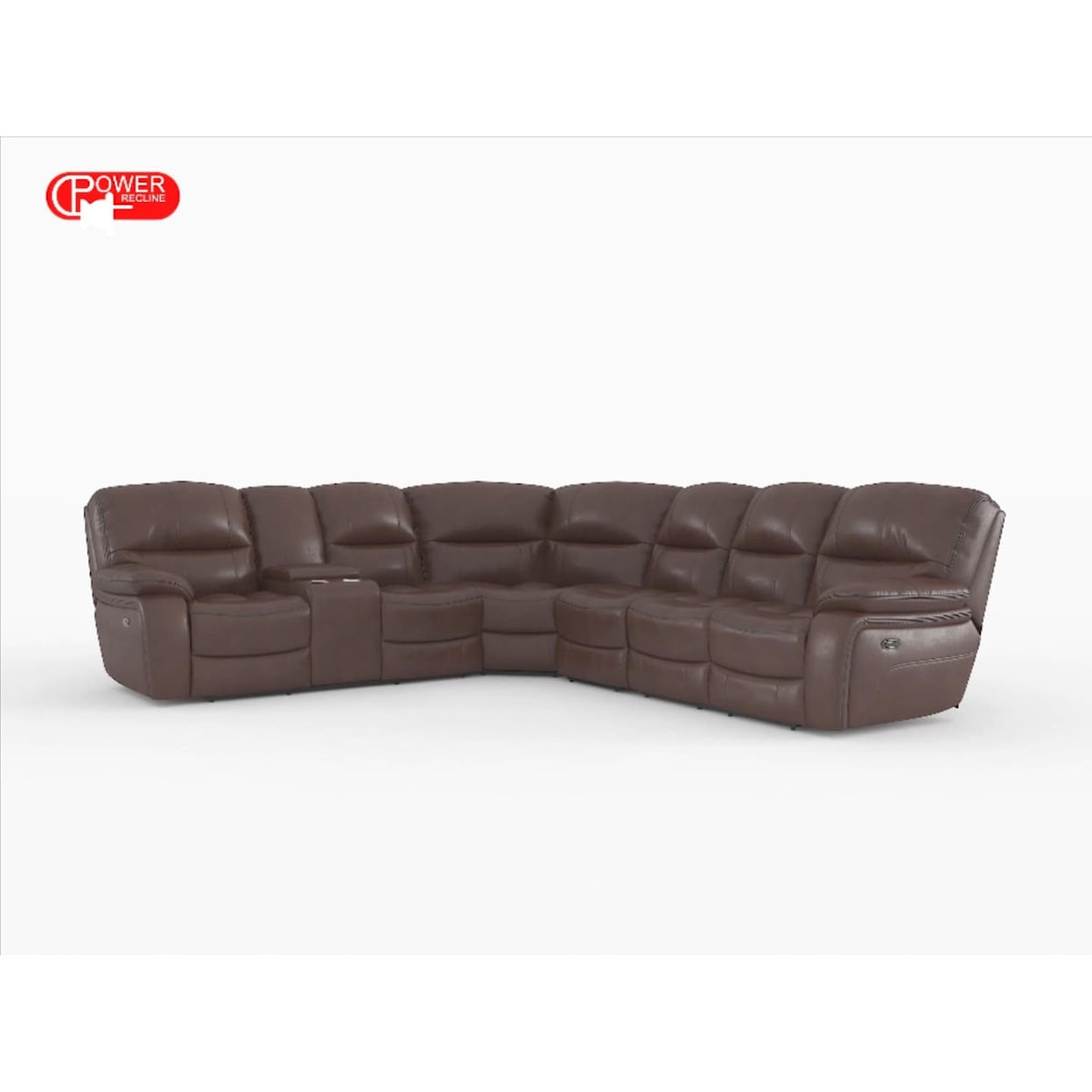 Homelegance Pecos 4-Piece Modular Power Reclining Sectional