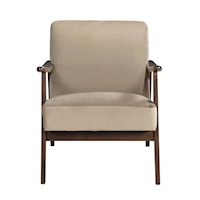 Contemporary Upholstered Accent Chair