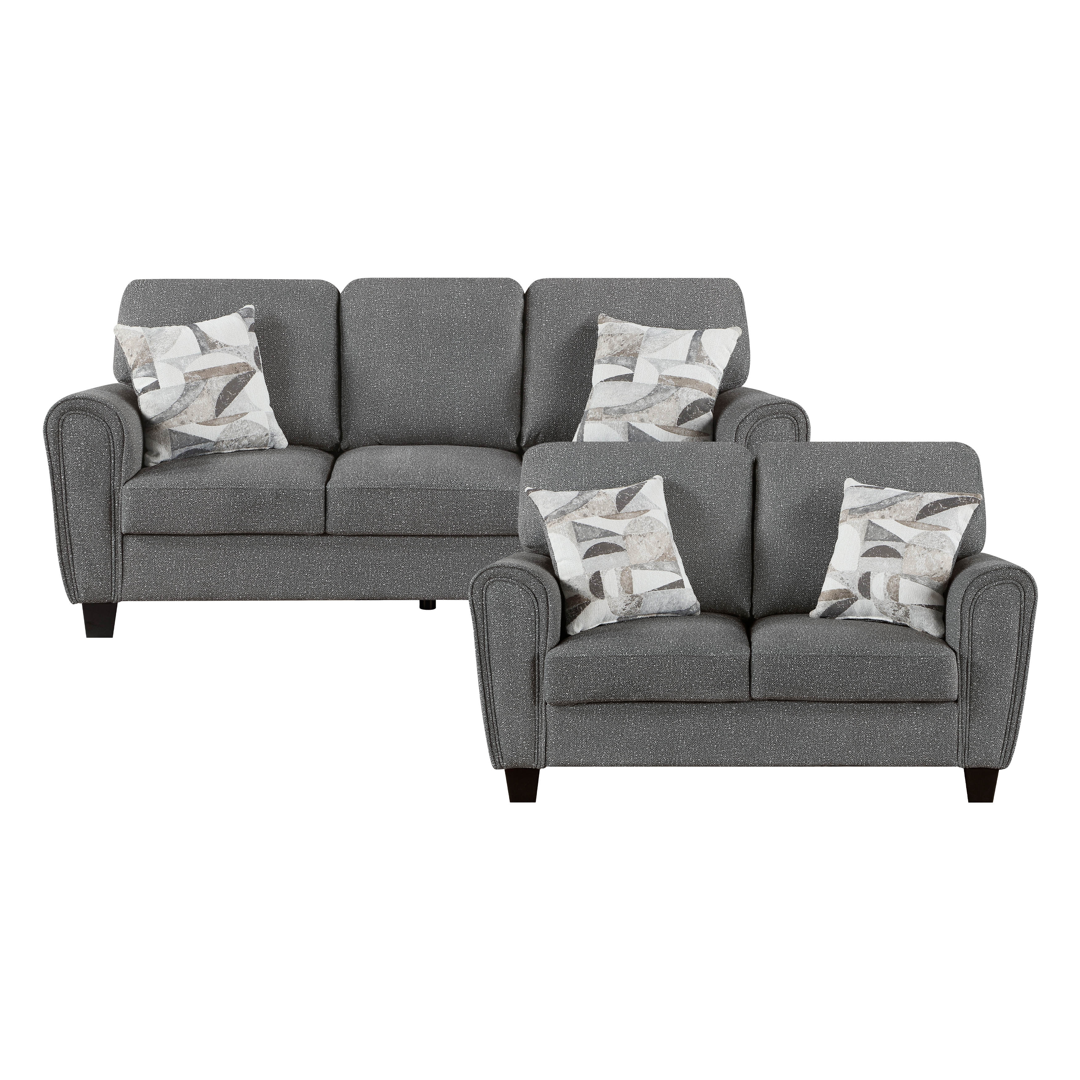 Homelegance Lemond Casual 2-pc. Living Room Set w/Toss Pillows
