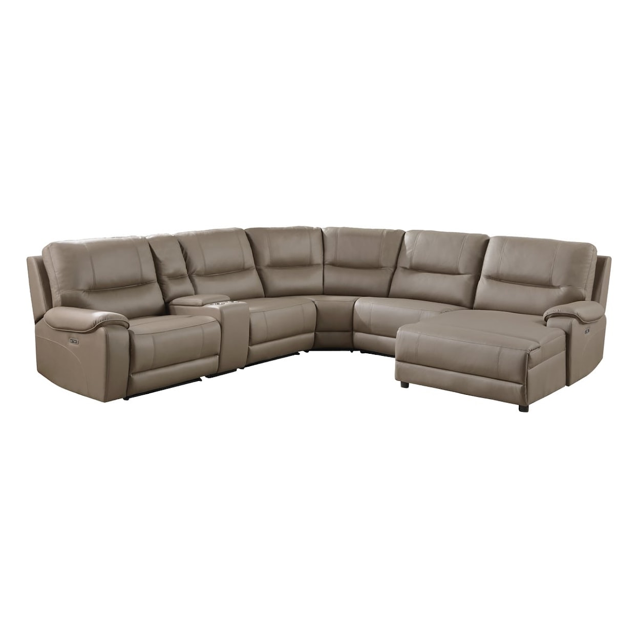 Homelegance Furniture LeGrande 6-Piece Power Reclining Sectional Sofa