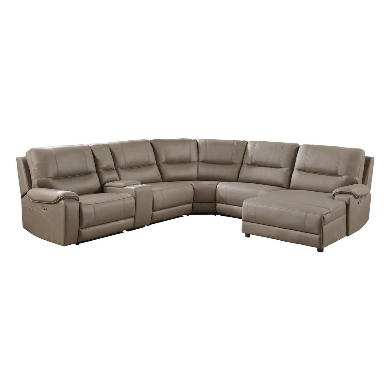 Homelegance LeGrande 6-Piece Power Reclining Sectional Sofa