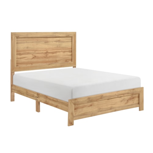 Rustic Queen Panel Bed in a Box