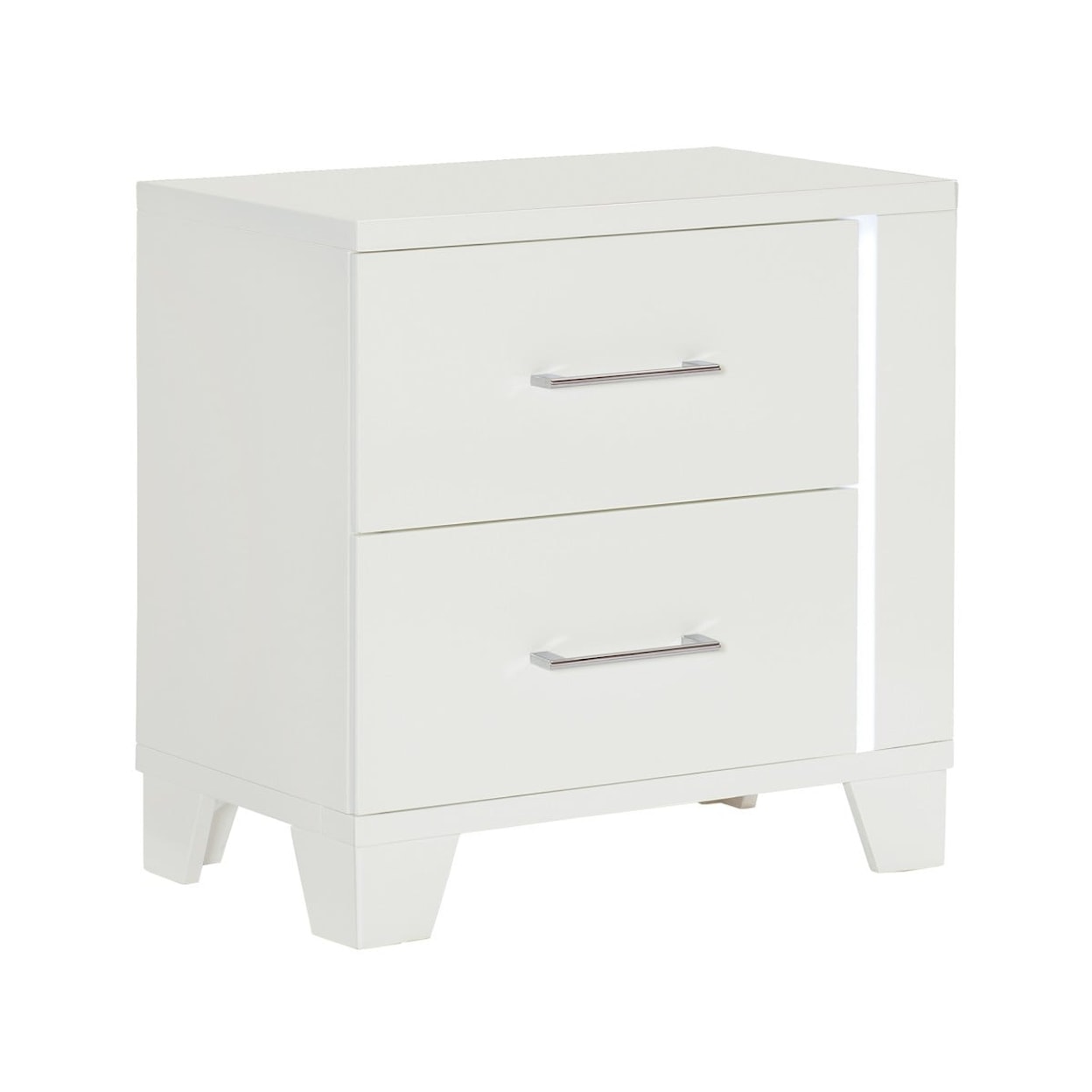 Homelegance Kerren 2-Drawer Nightstand