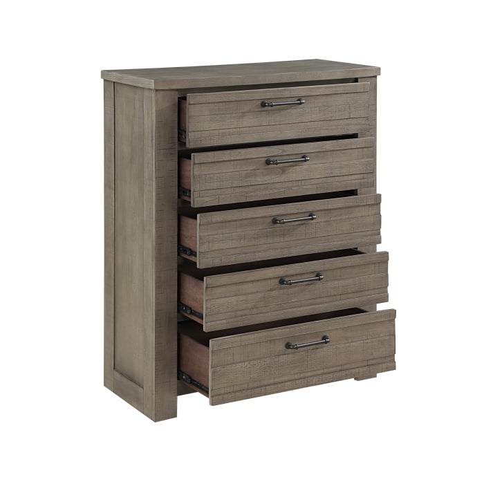 Homelegance Longview Rustic 5-Drawer Chest