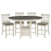 Homelegance Furniture Junipero 5-Piece Counter Height Dining Set